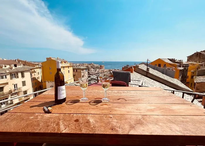 Pepites Bastiaises Vatta Appartement Roof Top Jacuzzi Vue Vieux Port